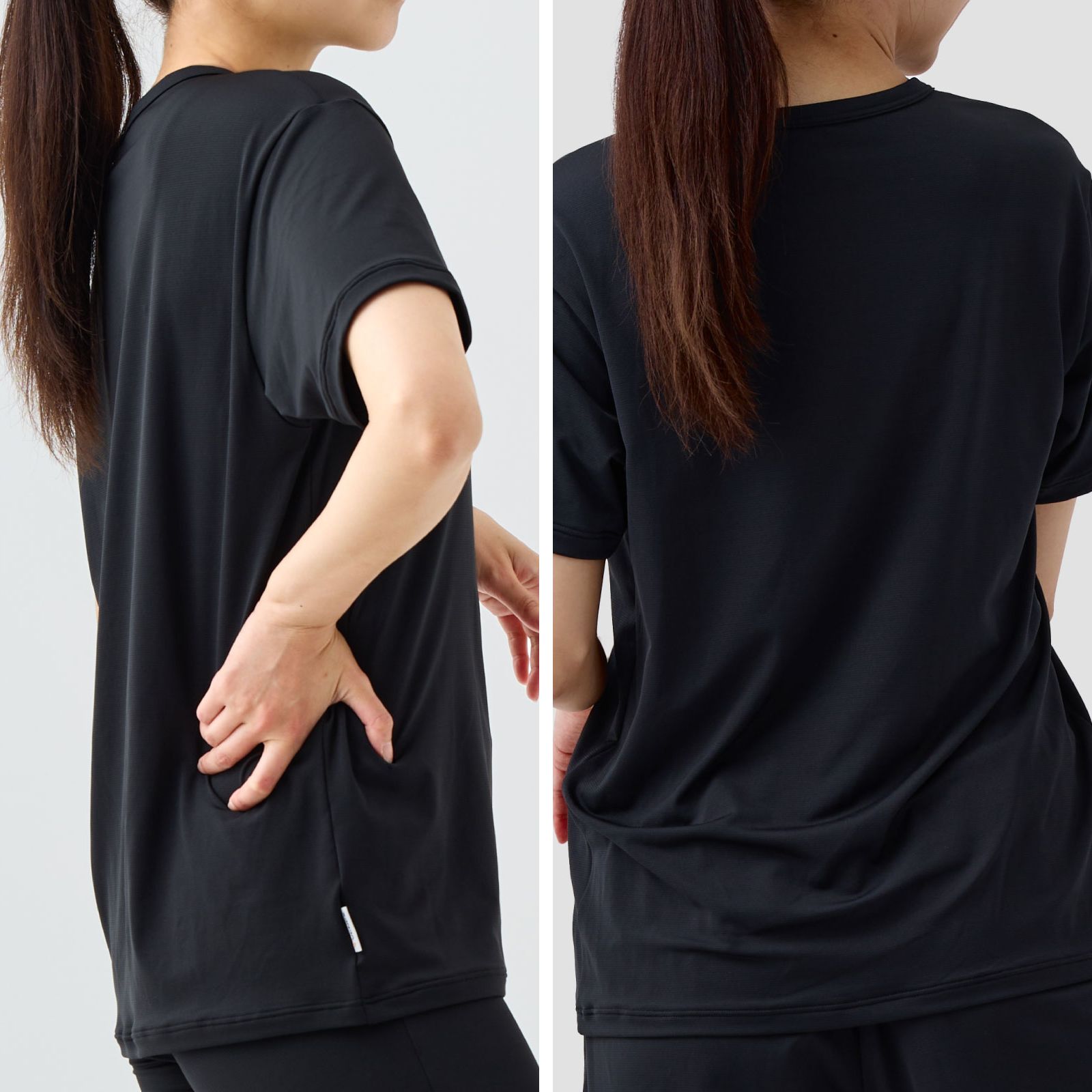 ベネクス リカバリーウェア リフレッシュ Tシャツ レディース ブラック M