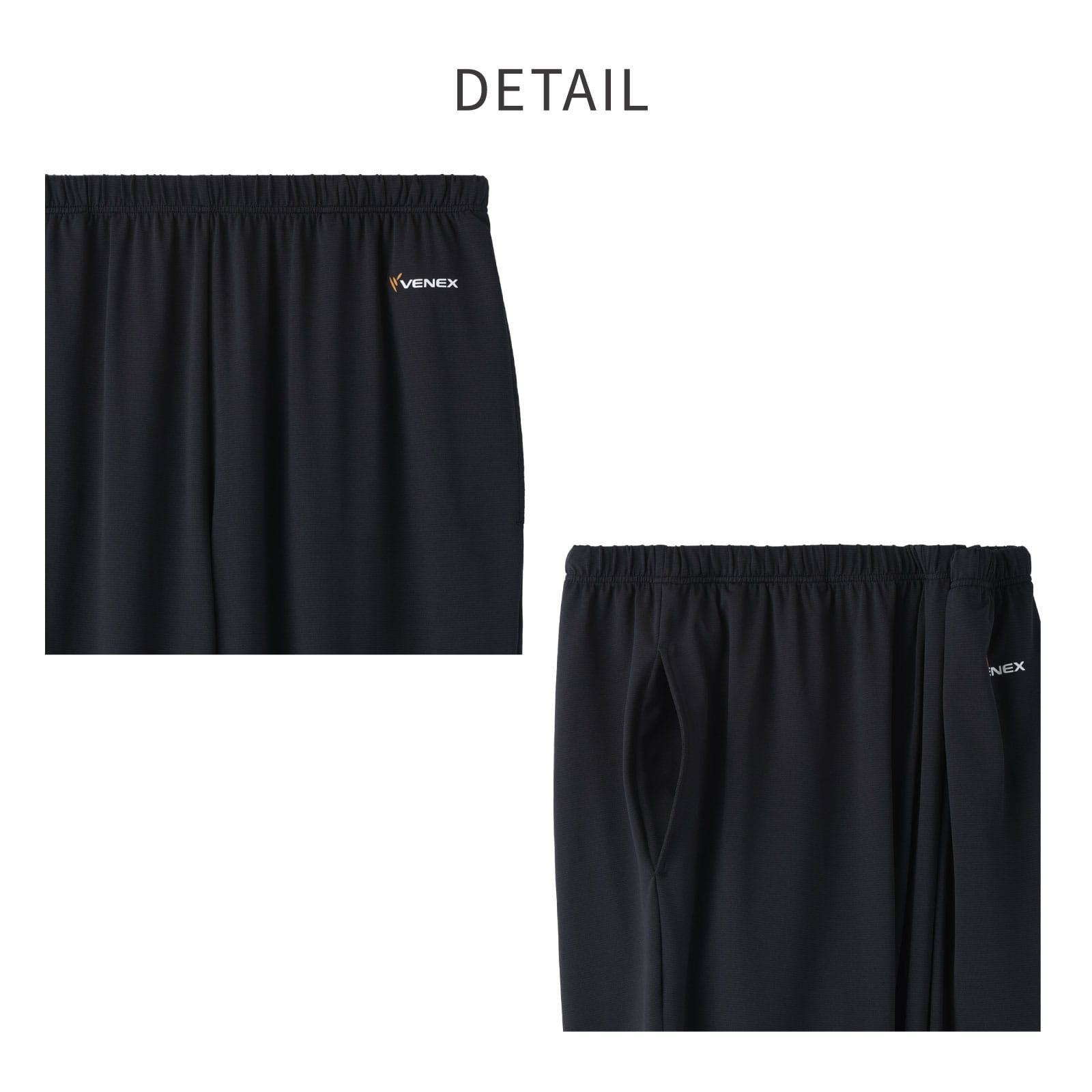 ベネクス リカバリーウェア リフレッシュ ロングテーパードパンツ メンズ ブラック M