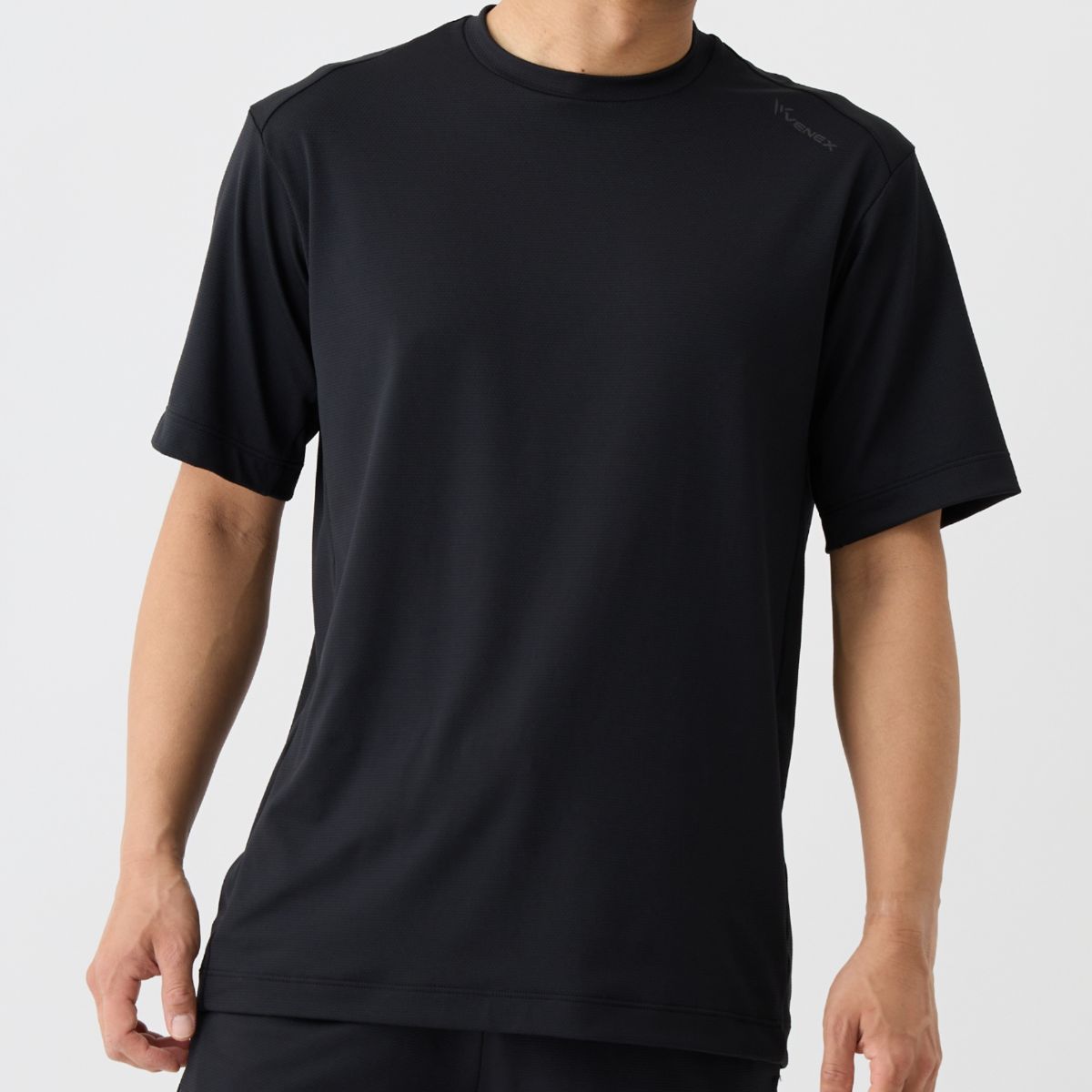 ベネクス リカバリーウェア スタンダードドライ＋ ≪一般医療機器≫ ショートスリーブ メンズ ブラック
