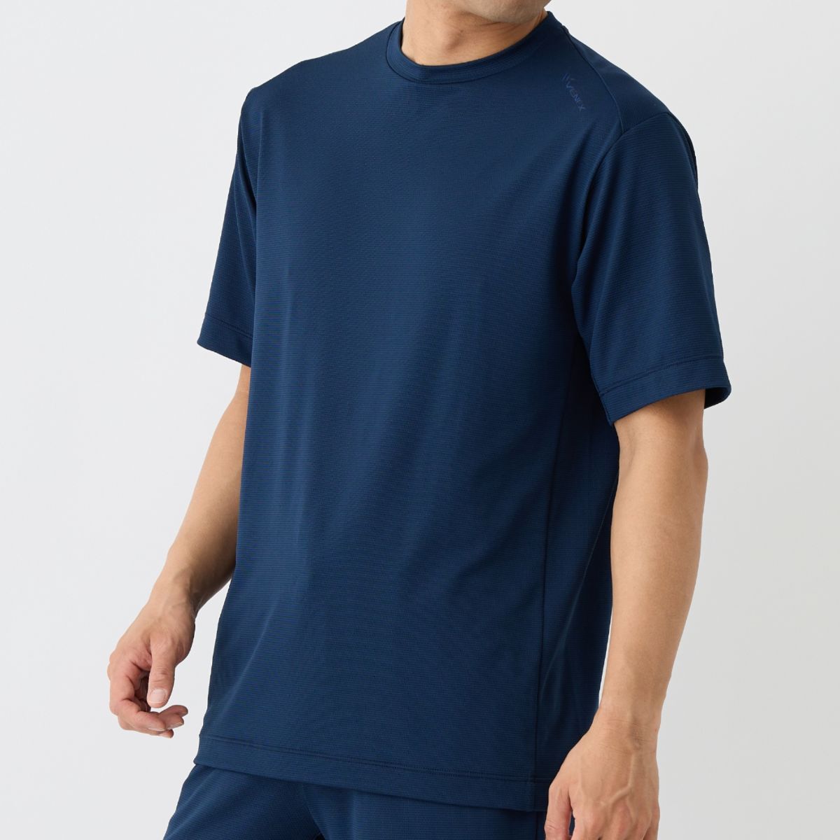 ベネクス リカバリーウェア スタンダードドライ＋ ≪一般医療機器≫ ショートスリーブ メンズ ネイビー