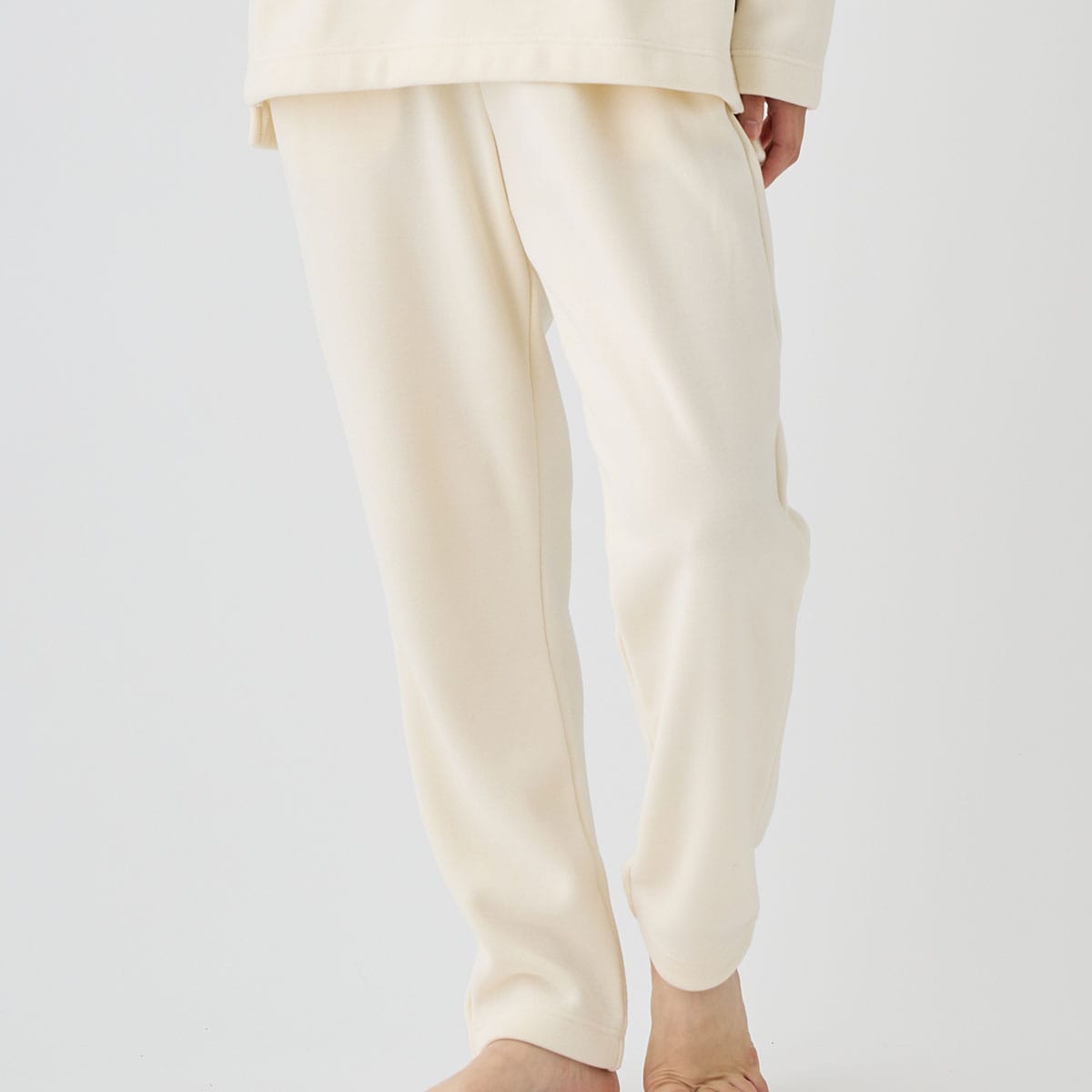 ベネクス リカバリーウェア コンフォートヒート テーパードパンツ レディース アイボリー