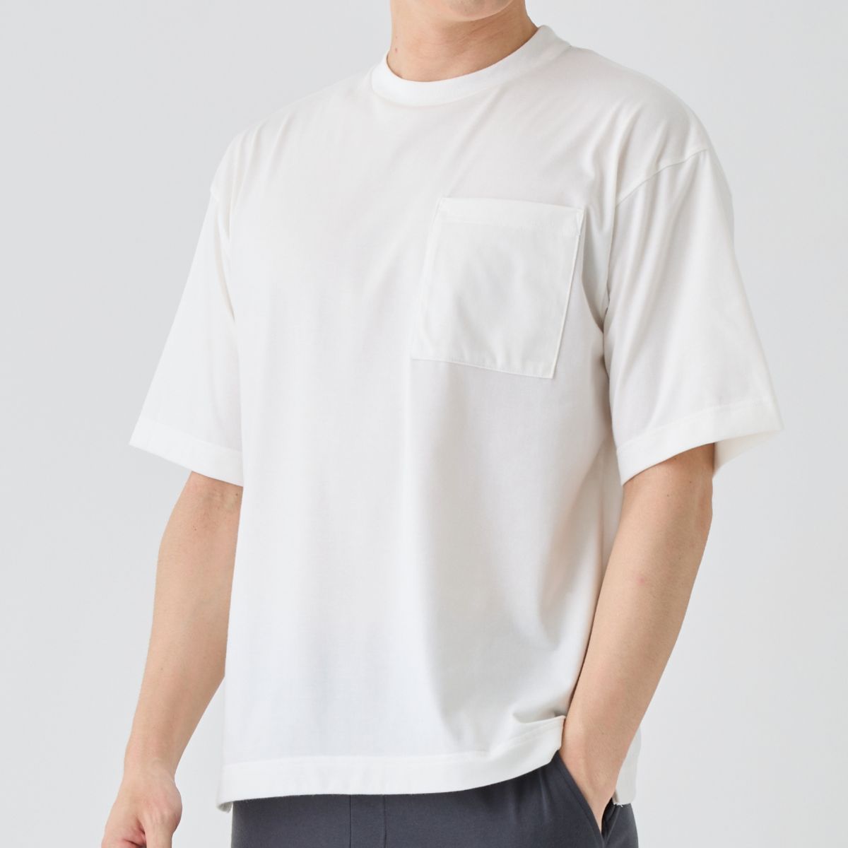 ベネクス リカバリーウェア リカバリーデイズ  ≪一般医療機器≫ ショートスリーブ ポケット T メンズ ホワイト