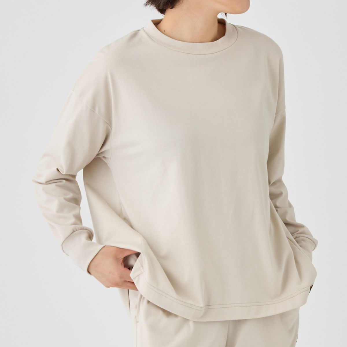 ベネクス リカバリーウェア リカバリーデイズ  ≪一般医療機器≫  ロングスリーブ レディース ベージュ