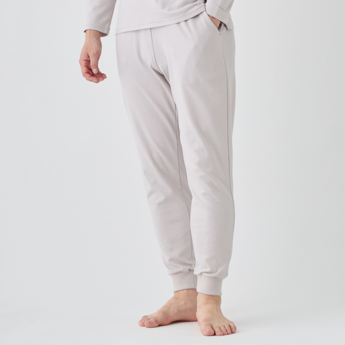 ベネクス リカバリーウェア コンフォートタッチ ジョガーパンツ メンズ ライトグレー
