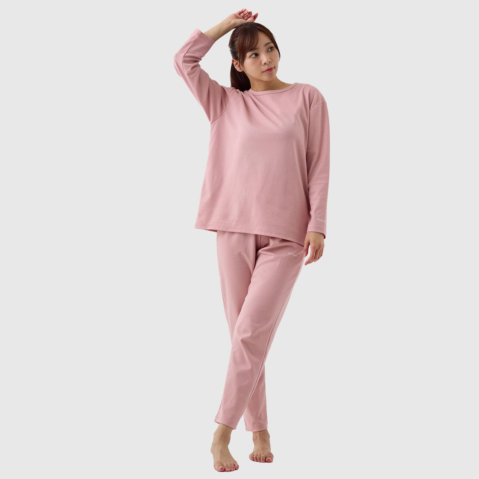 ベネクス リカバリーウェア コンフォートポンチ セットアップ レディース ピンク