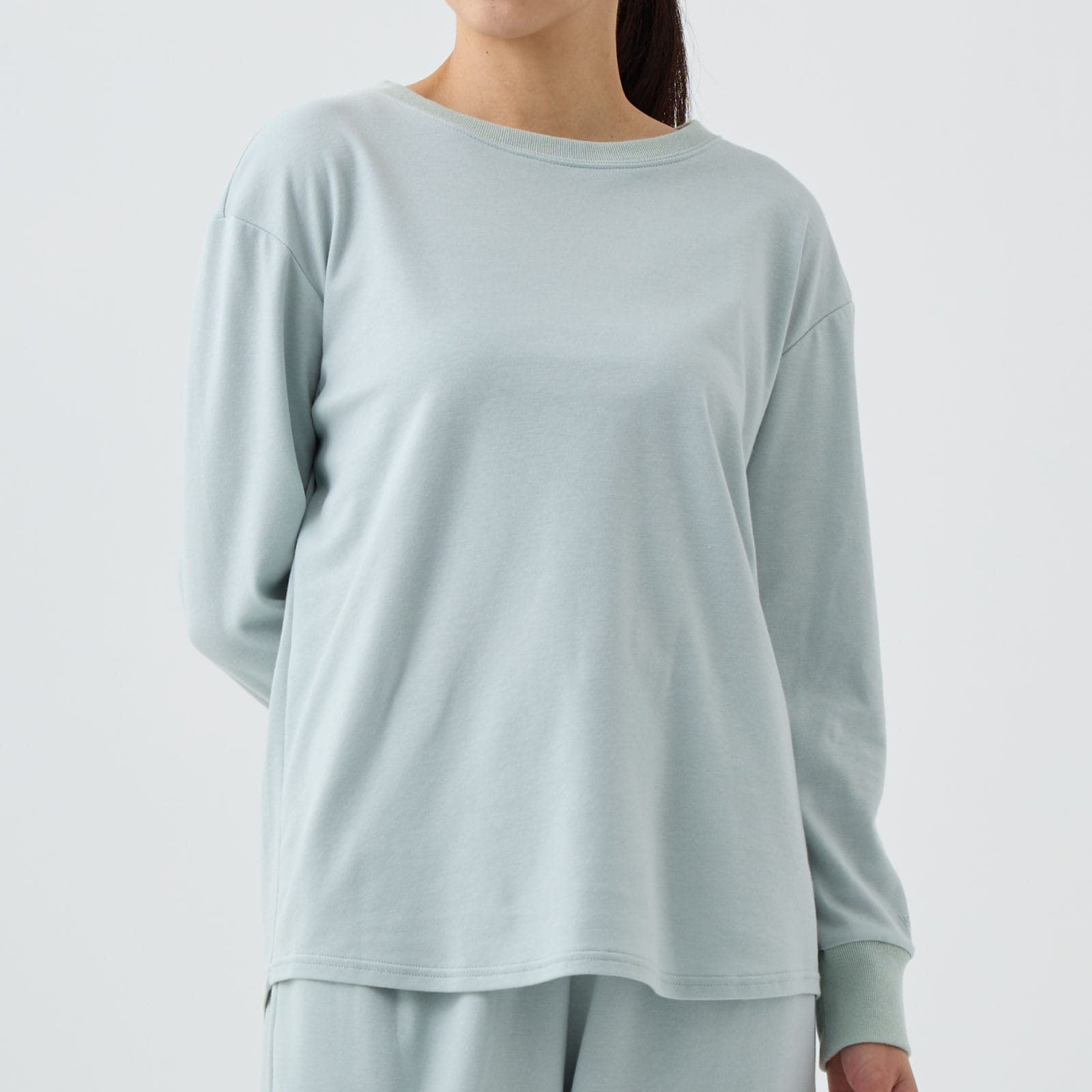 ベネクス リカバリーウェア コンフォートタッチ クルーネック 長袖  レディース ミント