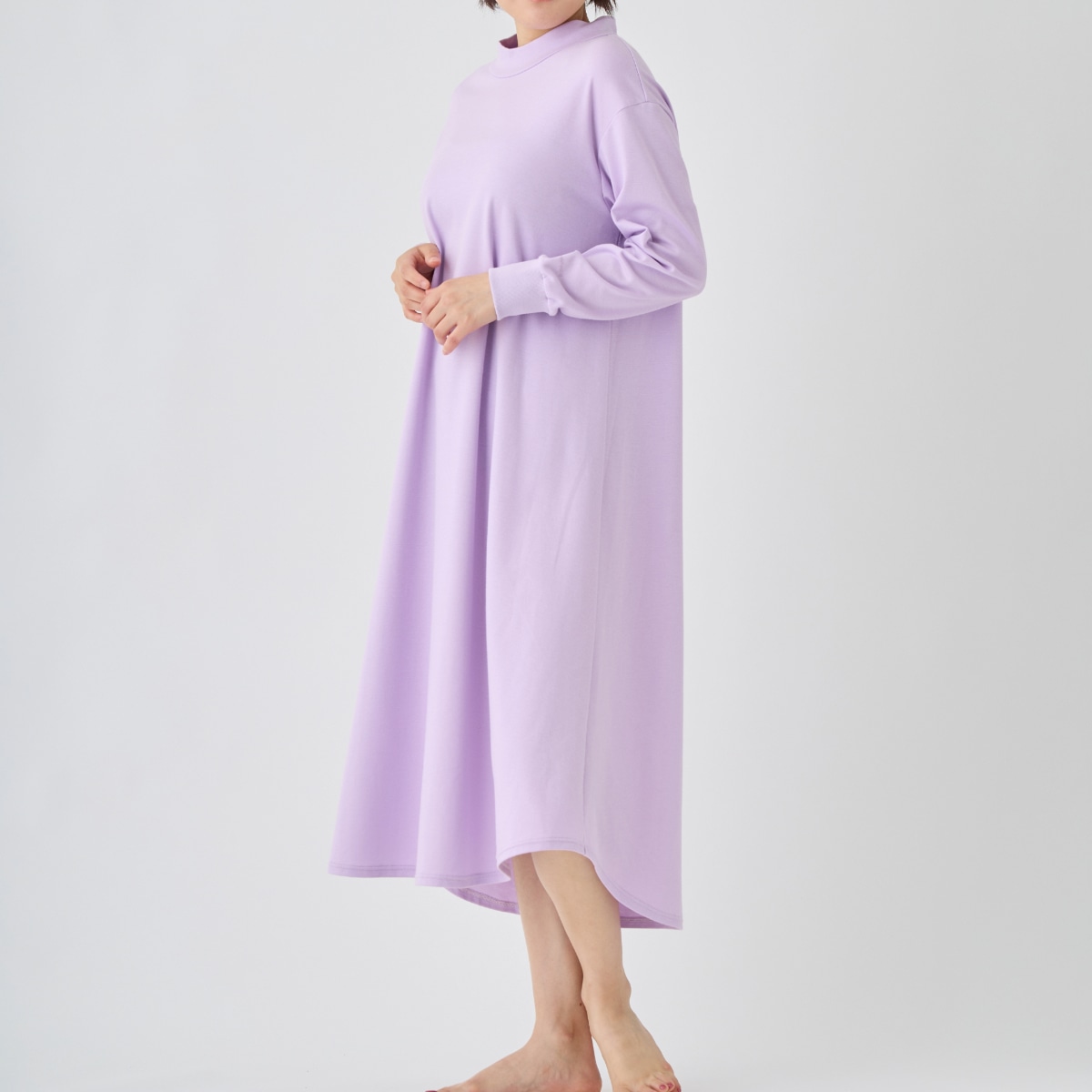 ベネクス リカバリーウェア コンフォートタッチ ワンピース レディース ラベンダー