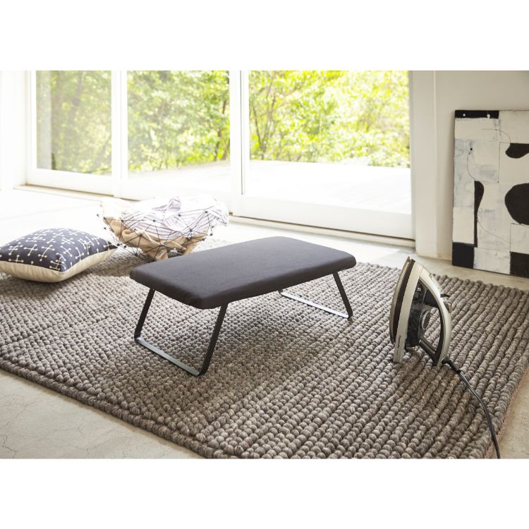 スチールメッシュ　アイロン台　タワー　ブラック