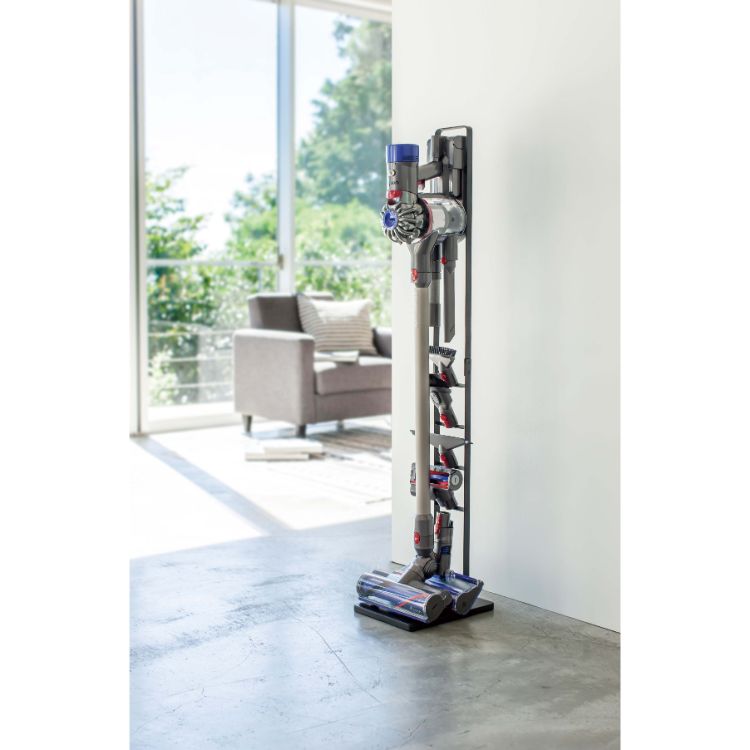 コードレスクリーナースタンド　タワー　ブラック