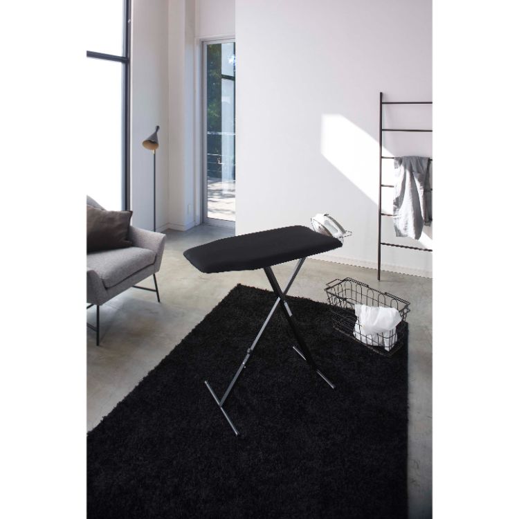 軽量スタンド式アイロン台　タワー　ブラック