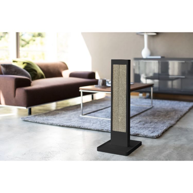 猫の爪とぎスタンド　タワー　ブラック