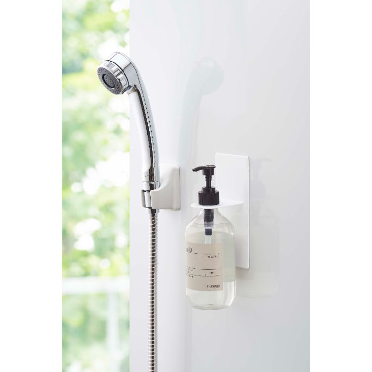 マグネットバスルームディスペンサーホルダー　タワー　ホワイト