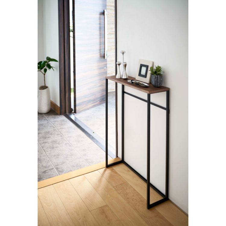 コンソールテーブル　タワー　　ブラック