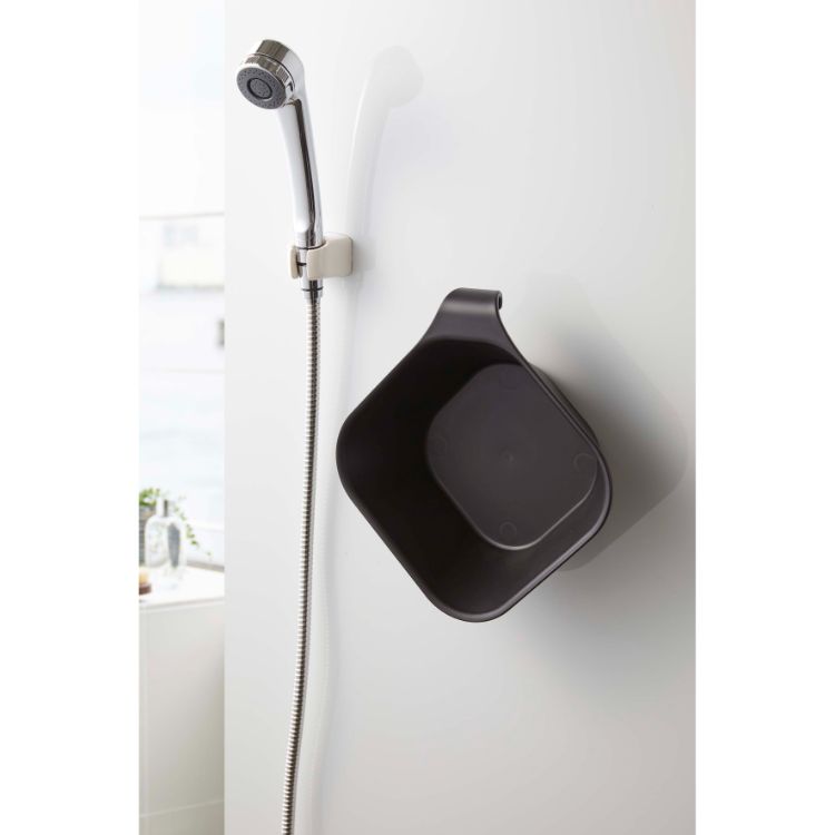 マグネット＆引っ掛け湯おけ　タワー　ブラック