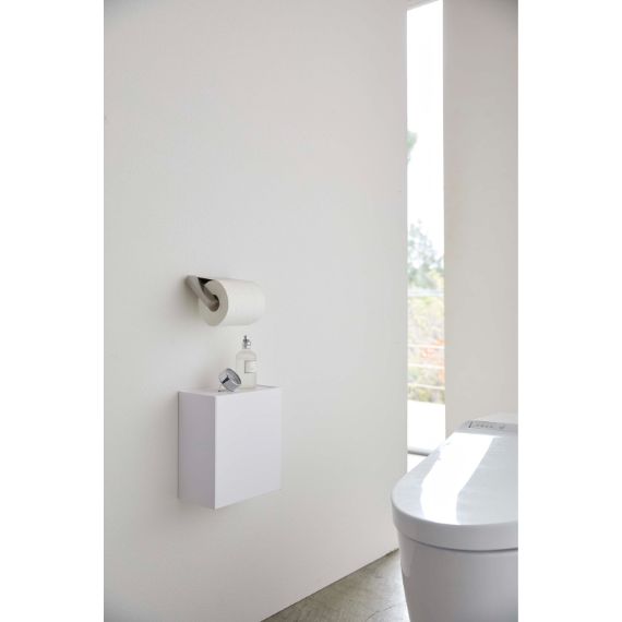 ウォールトイレポット＆収納ケース　タワー　ホワイト