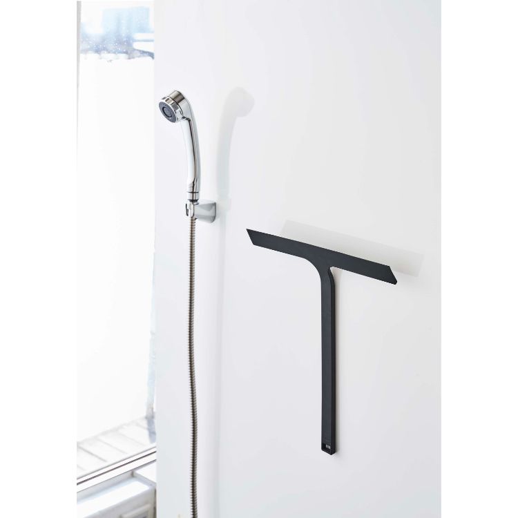 マグネット水切りワイパー　タワー　ブラック