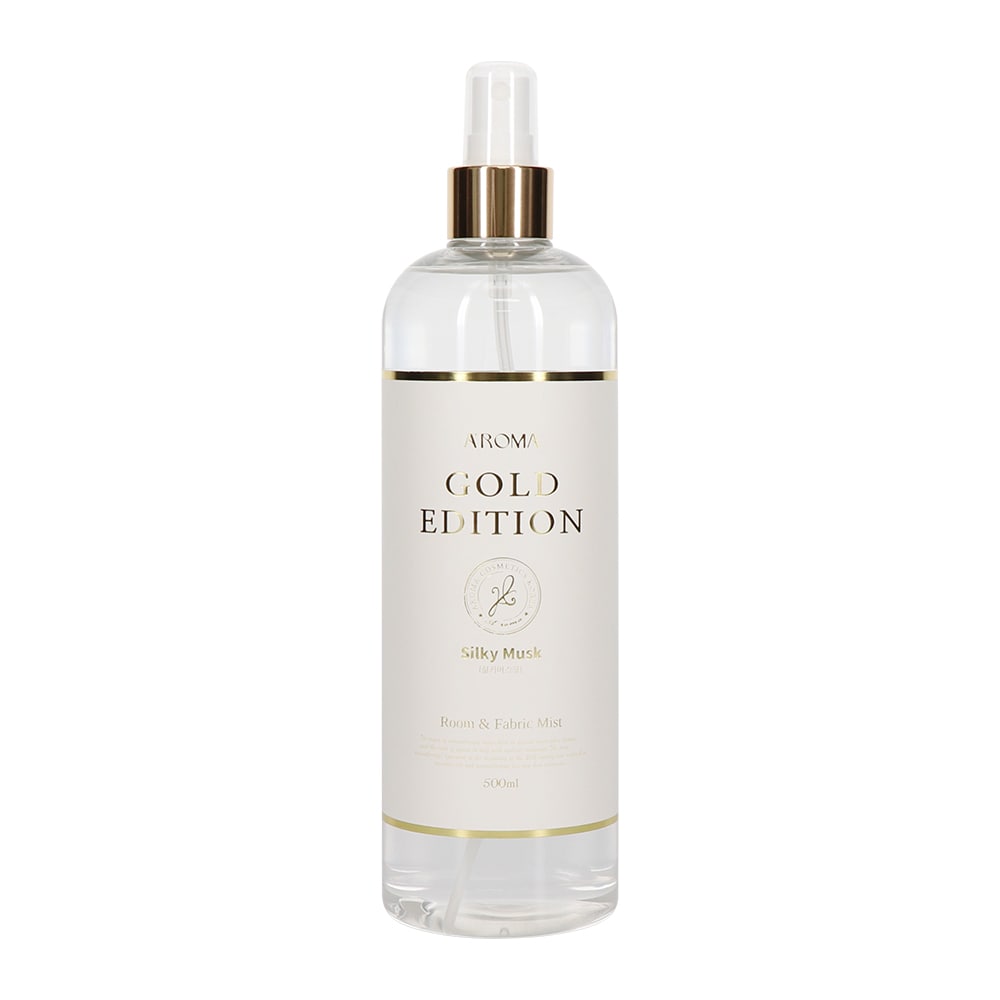 ルーム&ファブリックミスト シルキームスク 韓国発フレグランスブランド「A'ROMA」 GOLD EDITION