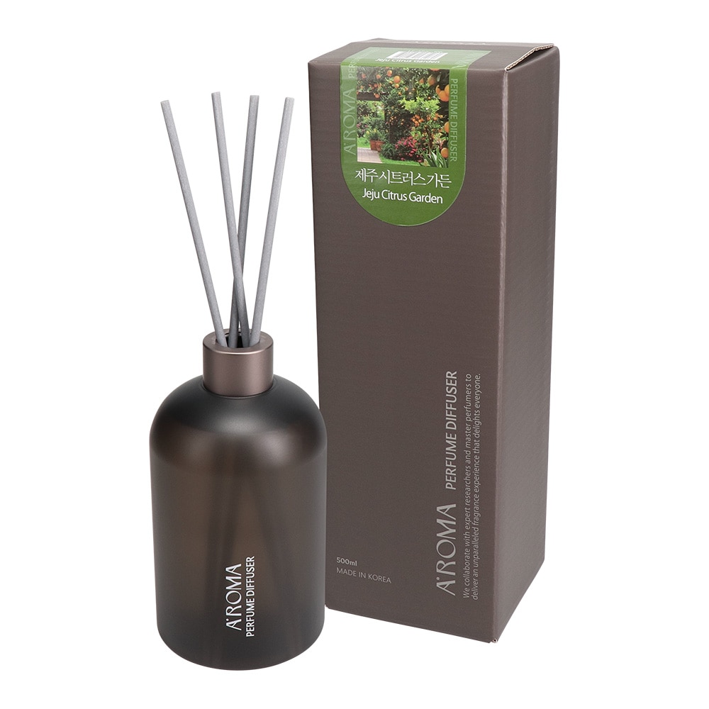 リードディフューザー 済州シトラスガーデン 韓国発フレグランスブランド 「A'ROMA」PERFUME DIFFUSER
