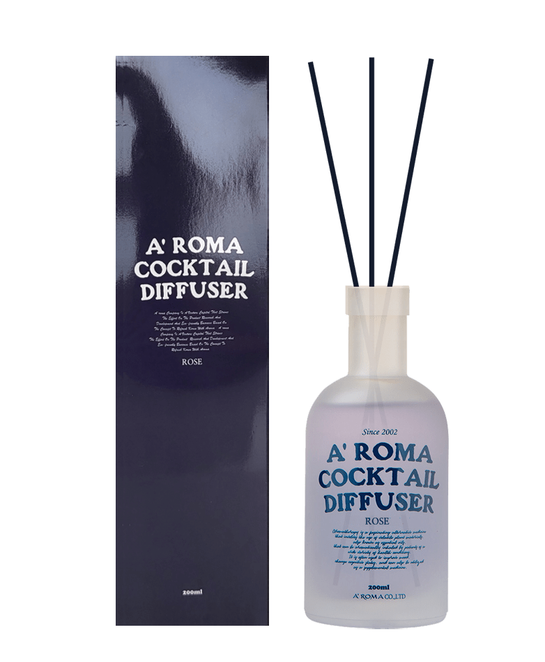 カクテルディフューザー ローズ 韓国発フレグランスブランド「A'ROMA」 COCKTAIL DIFFUSER