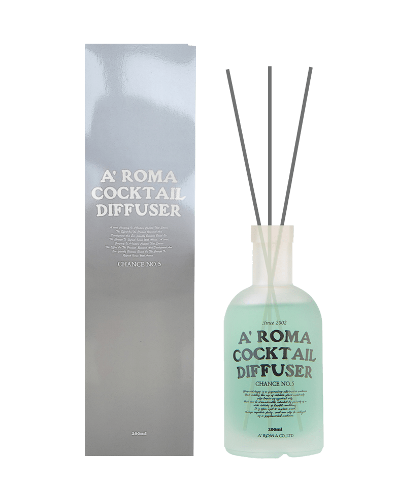 カクテルディフューザー チャンス ナンバー5 韓国発フレグランスブランド「A'ROMA」 COCKTAIL DIFFUSER