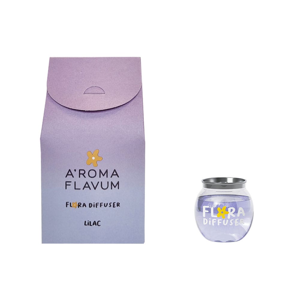 フレグランスディフューザー ライラック 韓国発フレグランスブランド「A'ROMA」 FLORA