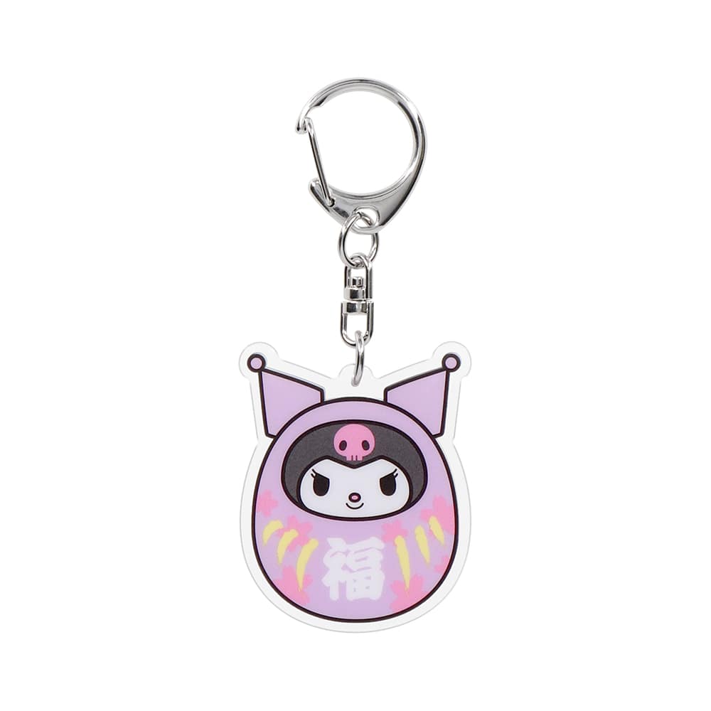 サンリオキャラクターズ アクリルキーホルダー 達磨（だるま） クロミ