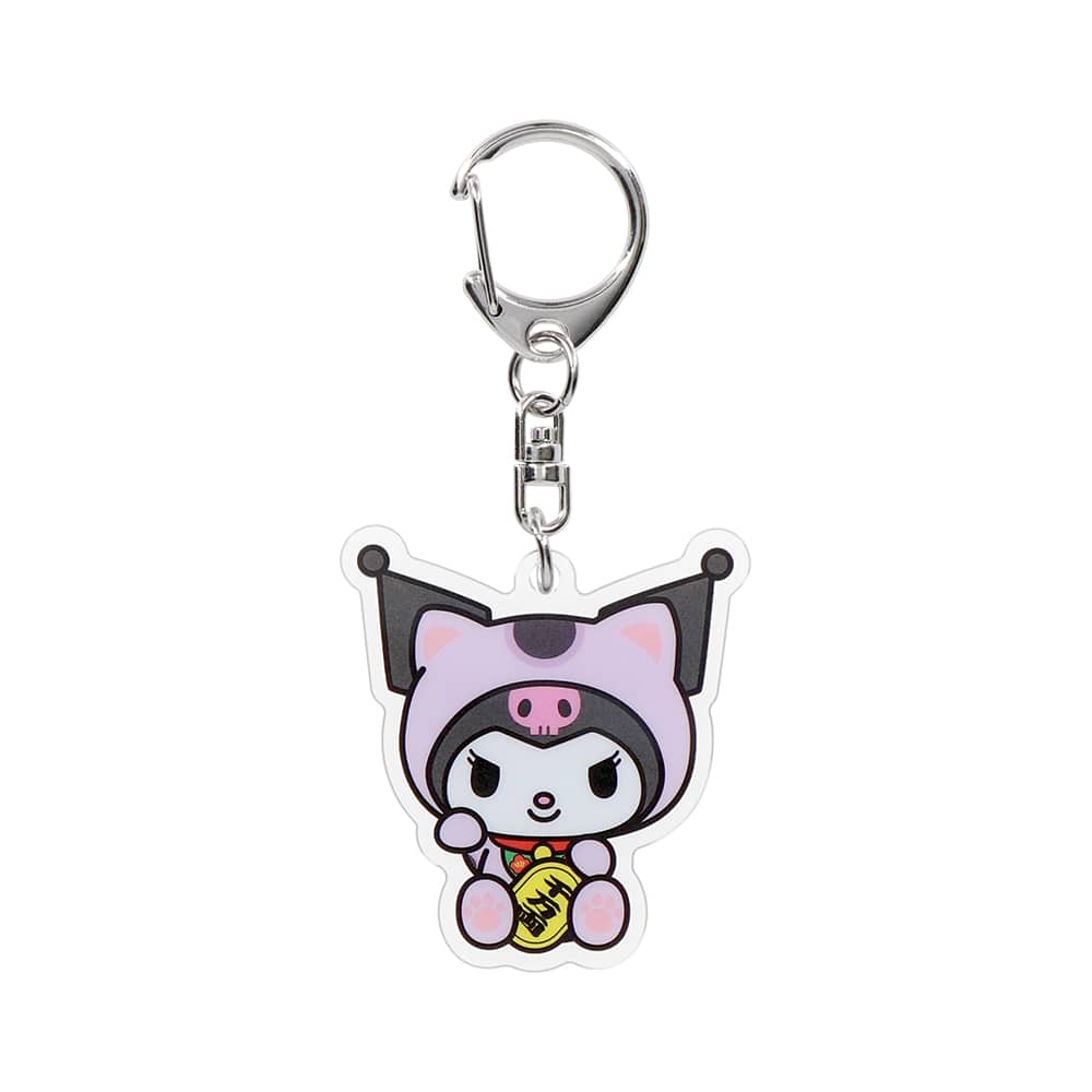 サンリオキャラクターズ アクリルキーホルダー 招き猫 クロミ