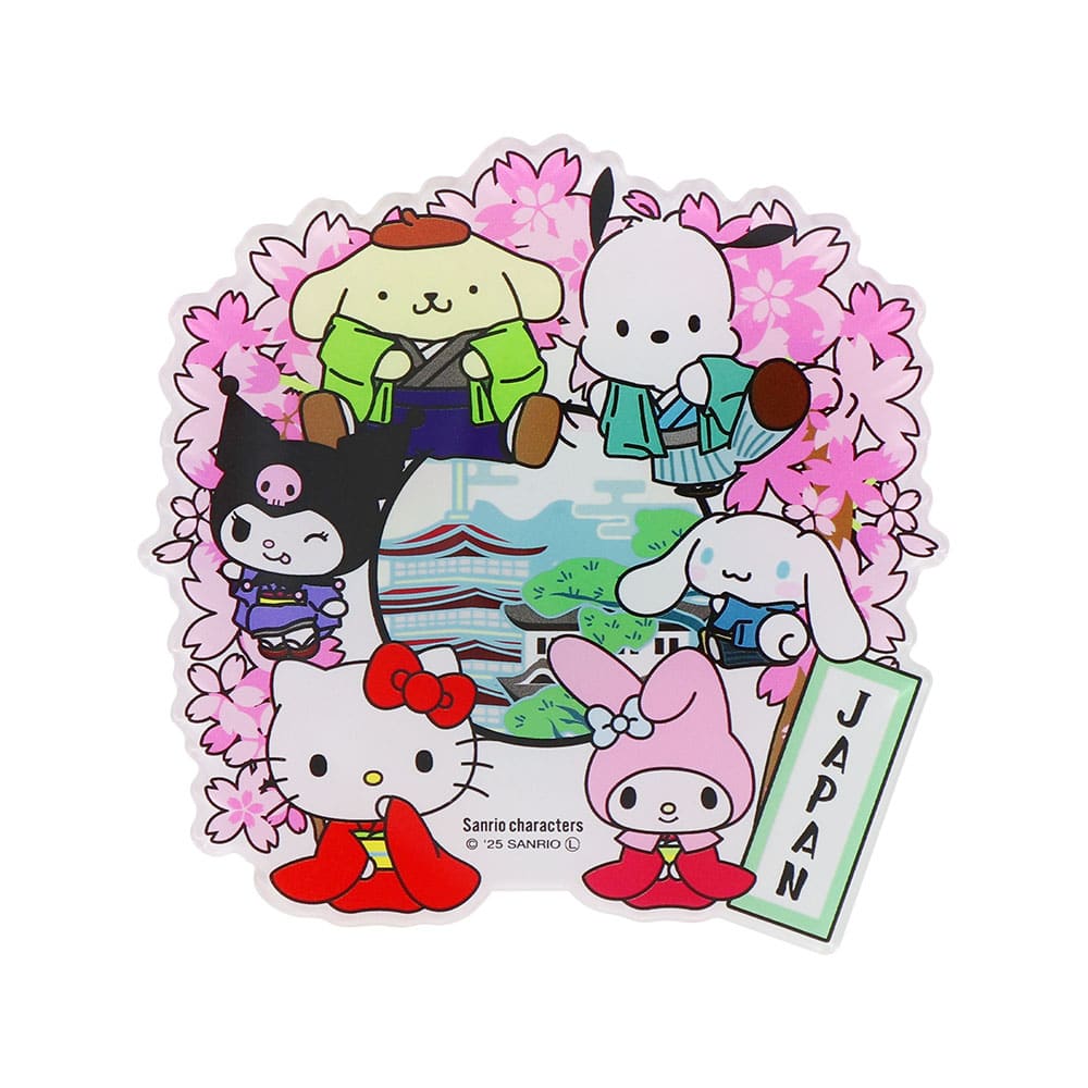 サンリオキャラクターズ アクリルマグネット JAPAN 桜