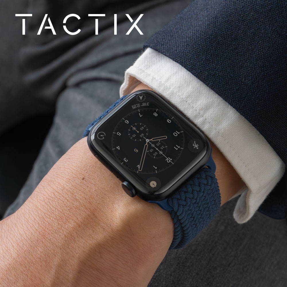 Apple Watch (42／44／45／46／49mm)用 マグネティックループ ネイビー タクティカルカラー TACTIX(タクトナイン)