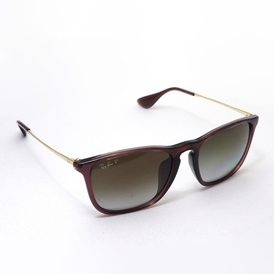 レイバン 偏光サングラス クリス Ray-Ban RB4187F 6593T5(54mm 