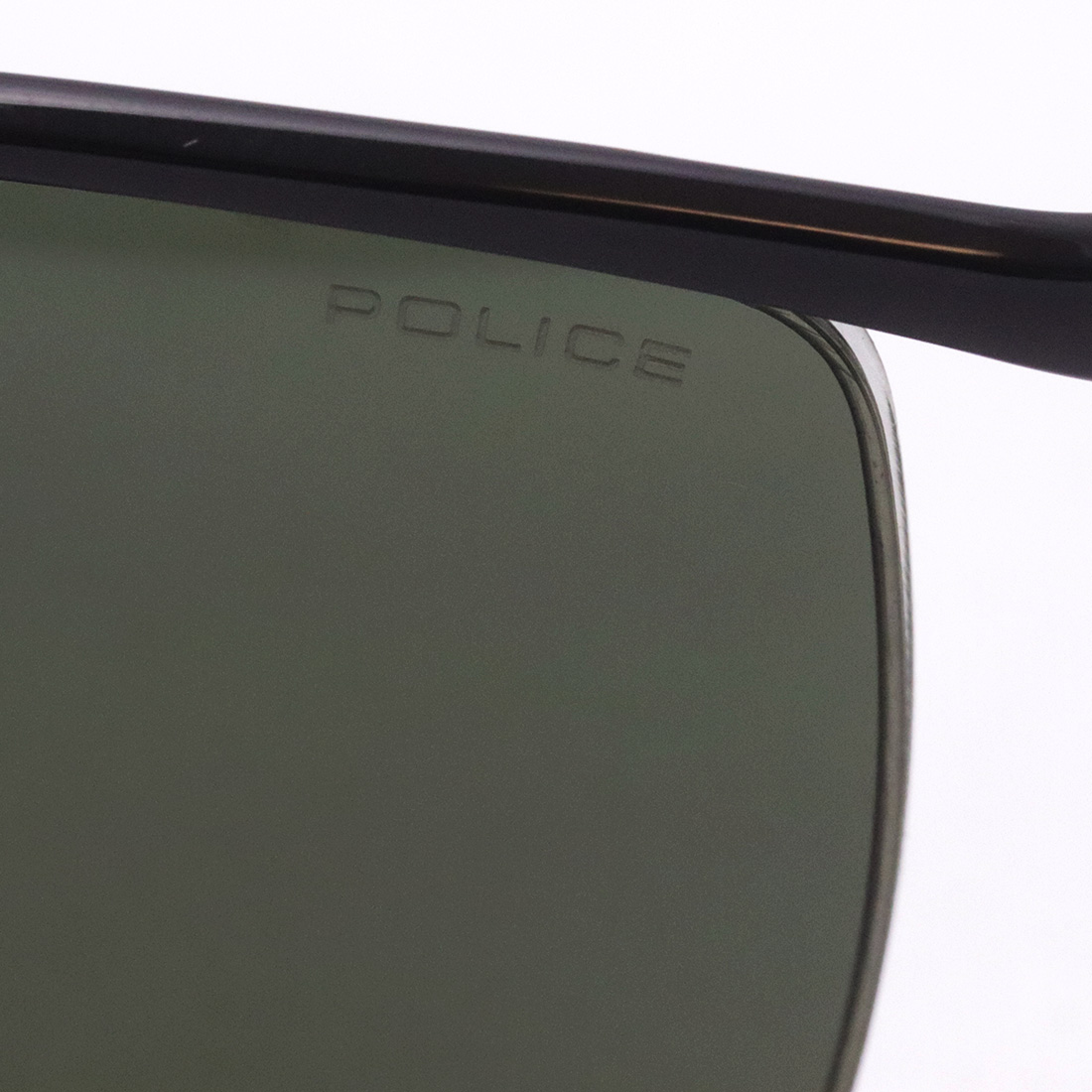 ポリス 偏光サングラス POLICE SPLE42J 530P(59mm ブラック): GLASS