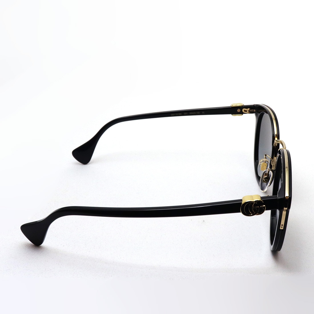 グッチ サングラス GUCCI GG1181SK 001(55mm ブラック): GLASS