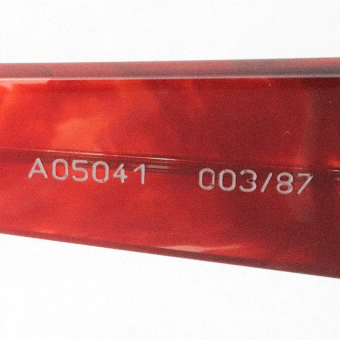 アランミクリ サングラス ALAIN MIKLI A05041 00387(57mm レッド ...