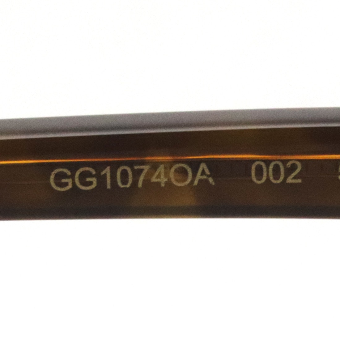 グッチ メガネ GUCCI GG1074OA 002(54mm ブラウン): GLASS MANIA