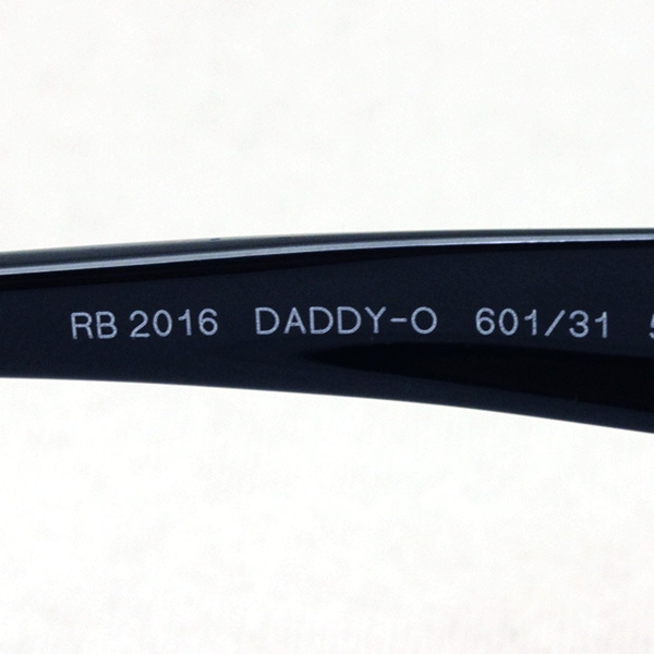 レイバン サングラス ダディーオー Ray-Ban RB2016 60131(59mm