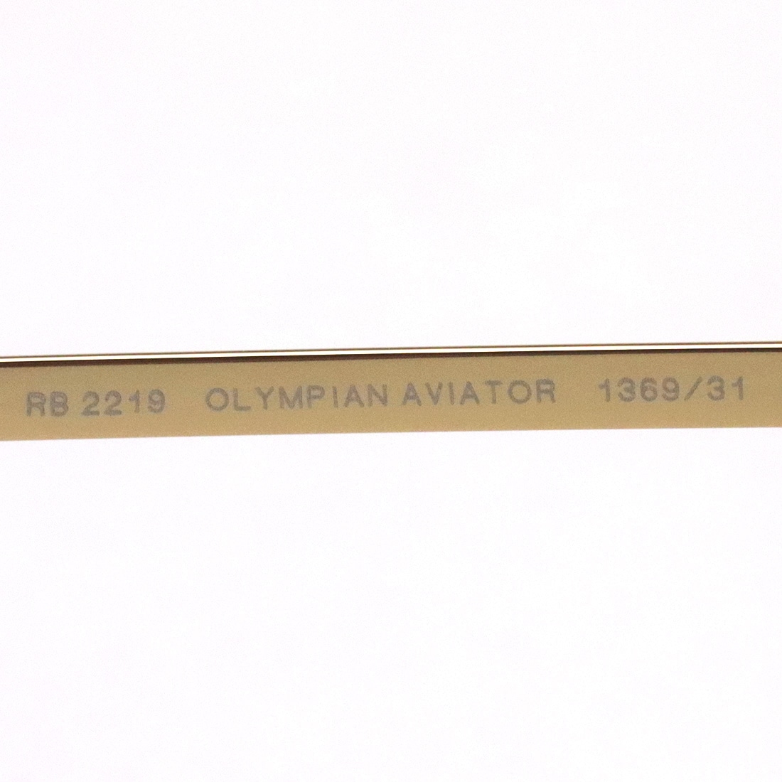 レイバン サングラス オリンピアン Ray-Ban RB2219 136931(59mm グレー