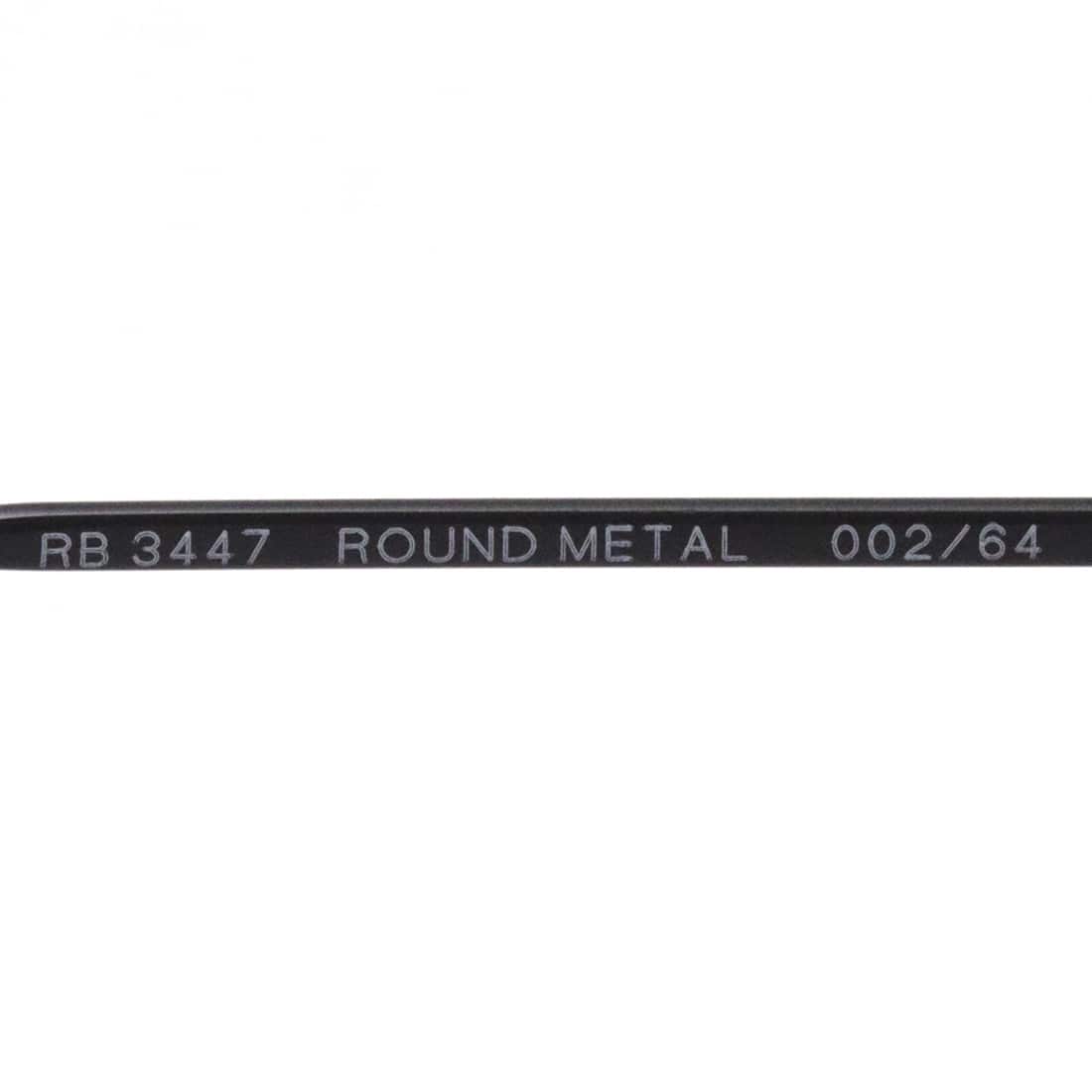 レイバン サングラス Ray-Ban RB3447 00264(50mm ブラック): GLASS