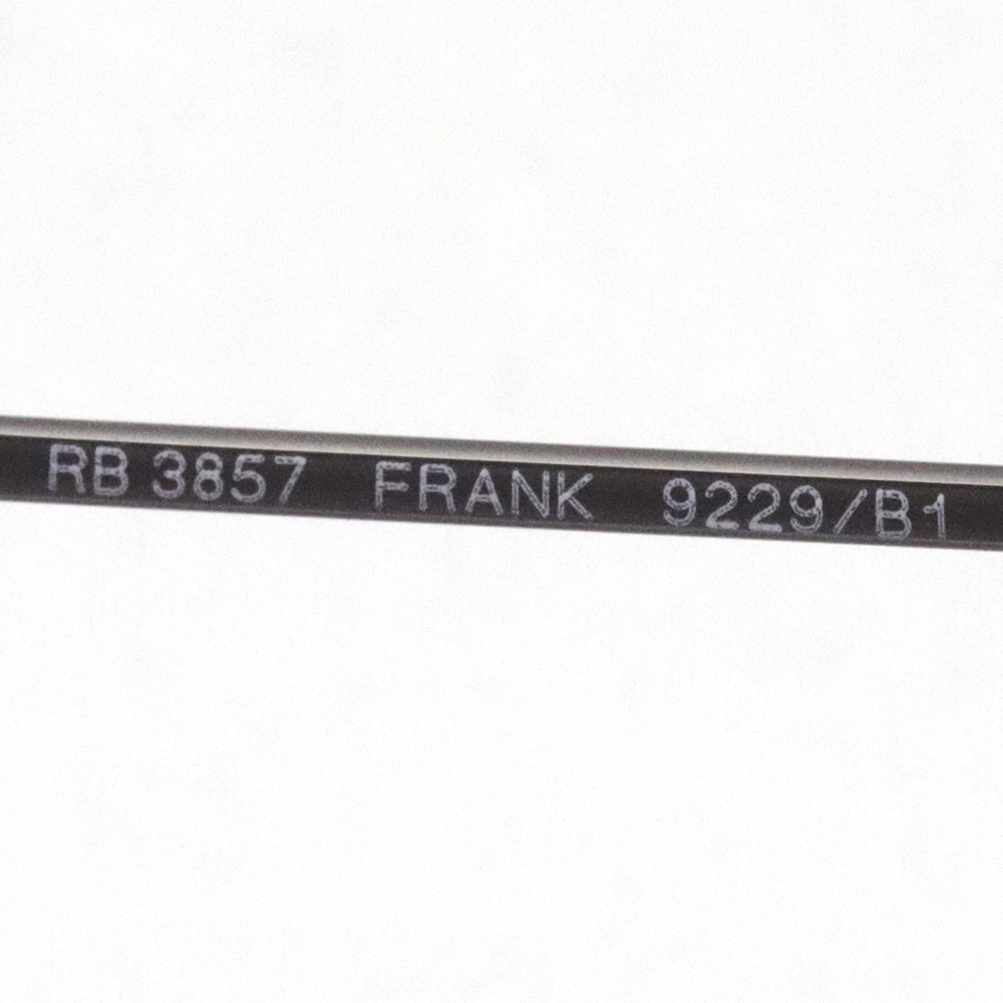 レイバン サングラス フランク Ray-Ban RB3857 9229B1(48mm ガンメタル