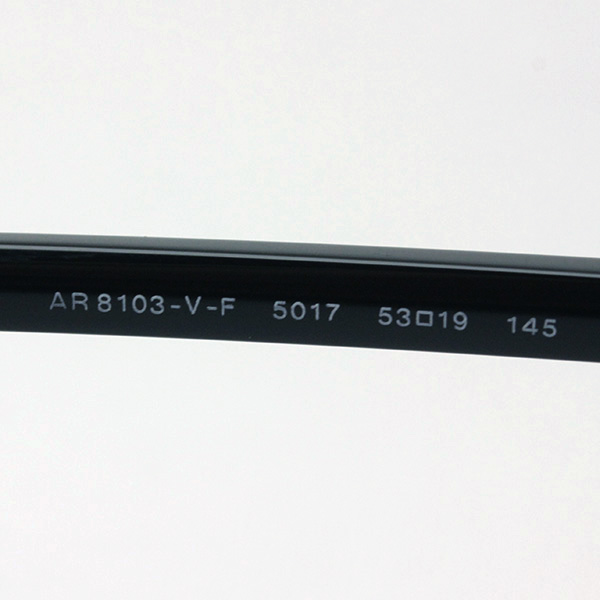 ジョルジオアルマーニ メガネ GIORGIO ARMANI AR8103VF 5017 ブラック 53mm