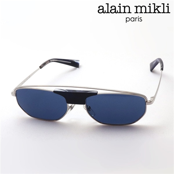 アランミクリ サングラス ALAIN MIKLI A04014 00280(57mm シルバー ...