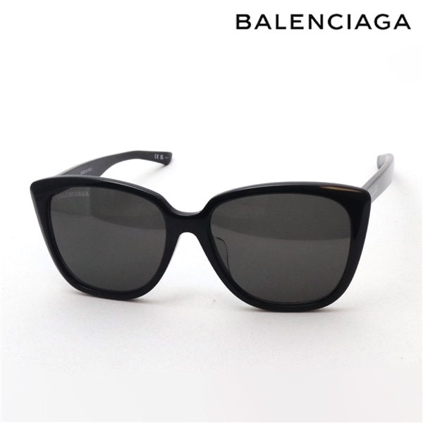 バレンシアガ サングラス BALENCIAGA BB0175SA 001(57mm ブラック