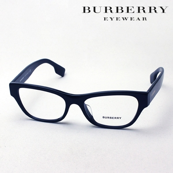バーバリー メガネ BURBERRY BE2302F 3001(53mm ブラック): GLASS 