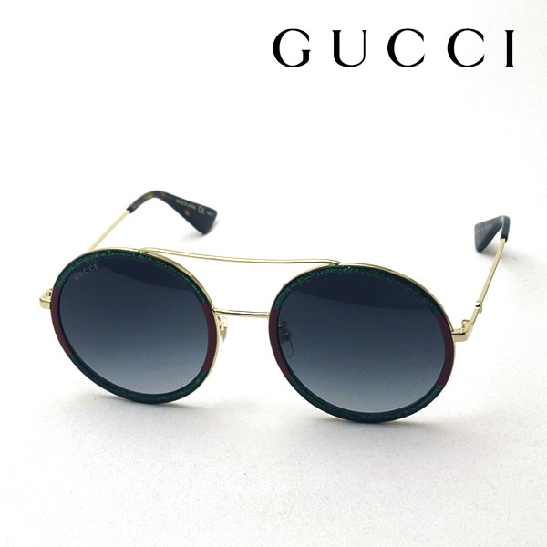 グッチ サングラス GUCCI GG0061S 008(56mm ゴールド): GLASS MANIA