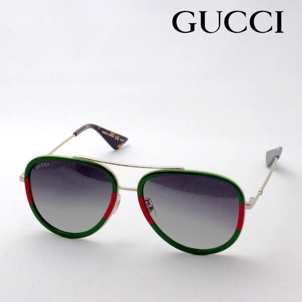 グッチ サングラス GUCCI GG0062S 003(57mm ゴールド): GLASS MANIA