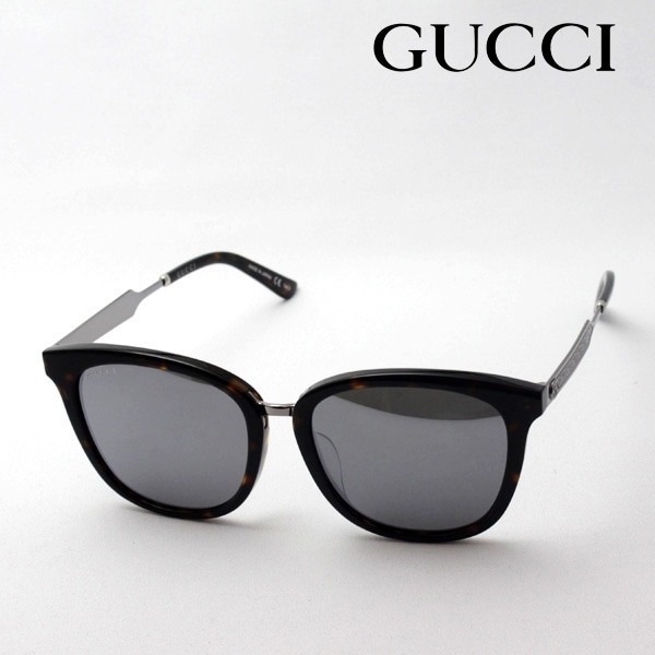 グッチ サングラス GUCCI GG0073SK 005(56mm ハバナ): GLASS MANIA