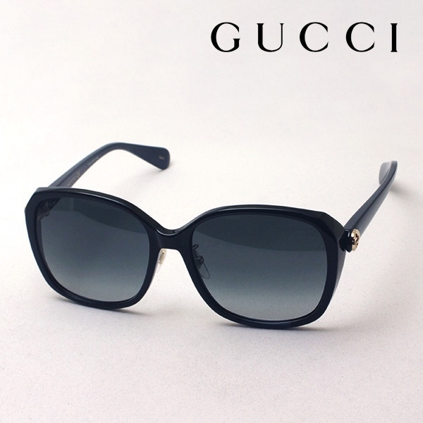 グッチ サングラス GUCCI GG0371SK 001(57mm ブラック): GLASS MANIA