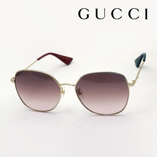 グッチ サングラス GUCCI GG0415SK 003(59mm ゴールド): GLASS MANIA