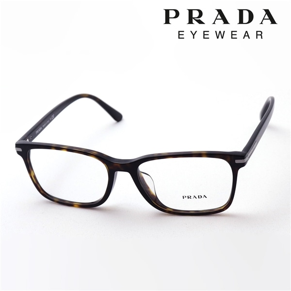 プラダ メガネ PRADA PR14WVF 2AU1O1(56mm ハバナ): GLASS MANIA 