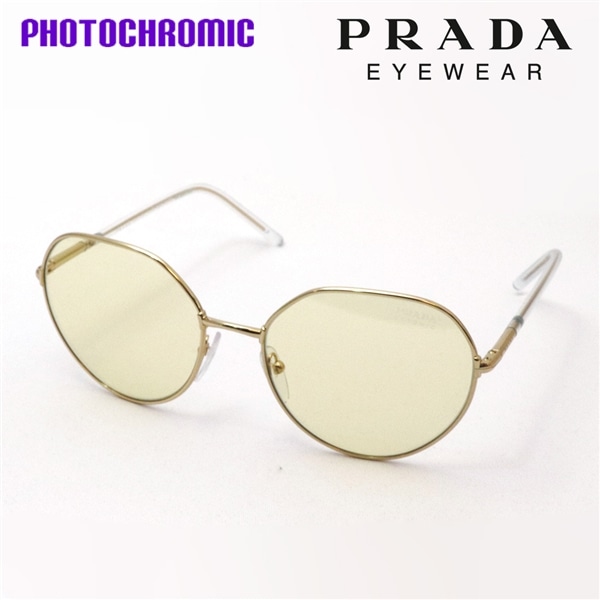 プラダ 調光サングラス PRADA PR65XS ZVN01F(58mm ゴールド