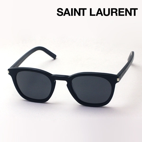 サンローランパリ  SL28/F ブラックフレームサングラス メンズ 50□23サングラス/メガネ